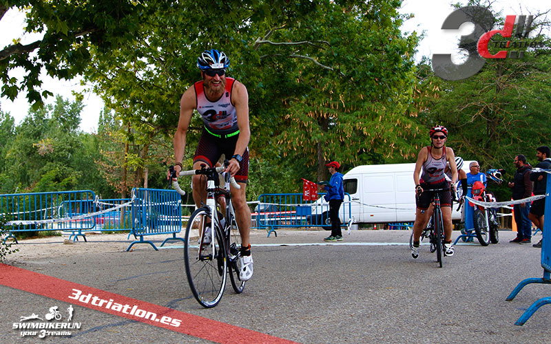 Club 3d triatlon Madrid en el Triatlon Contrarreloj por Equipos 2017