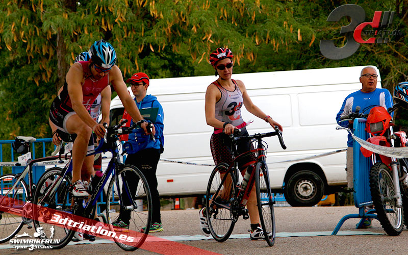 Club 3d triatlon Madrid en el Triatlon Contrarreloj por Equipos 2017