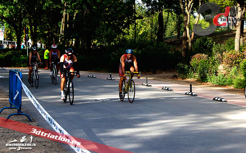 Club 3d triatlon Madrid en el Triatlon Contrarreloj por Equipos 2017