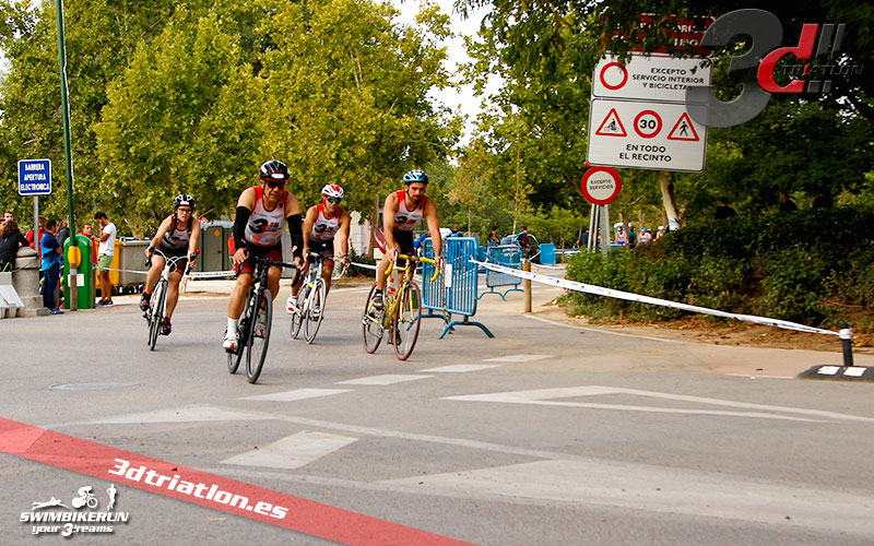 Club 3d triatlon Madrid en el Triatlon Contrarreloj por Equipos 2017