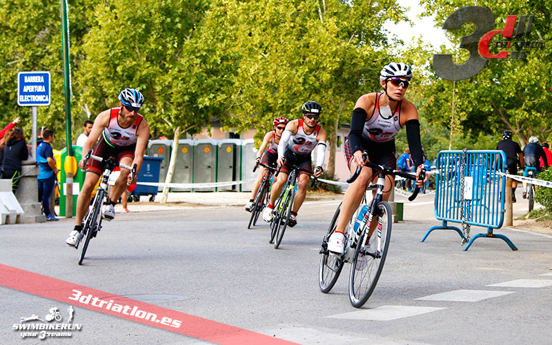 Club 3d triatlon Madrid en el Triatlon Contrarreloj por Equipos 2017