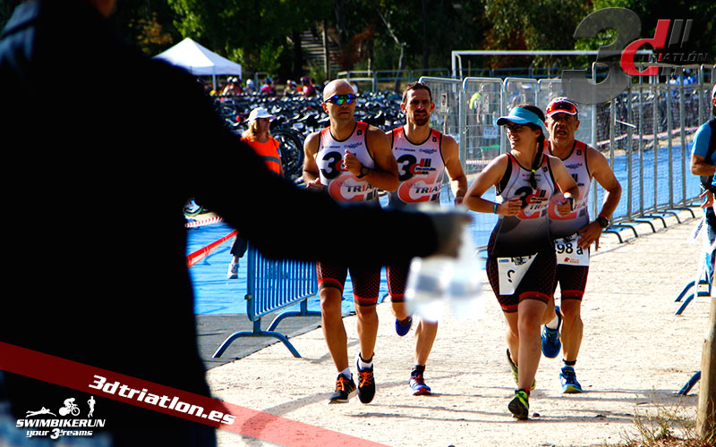 Club 3d triatlon Madrid en el Triatlon Contrarreloj por Equipos 2017