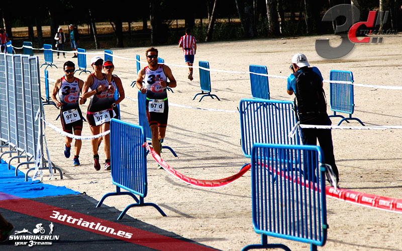 Club 3d triatlon Madrid en el Triatlon Contrarreloj por Equipos 2017