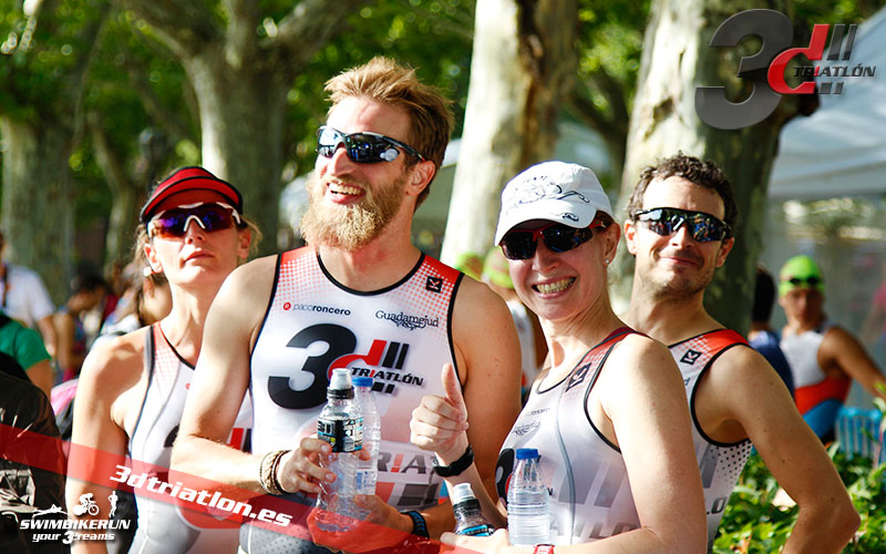 Club 3d triatlon Madrid en el Triatlon Contrarreloj por Equipos 2017