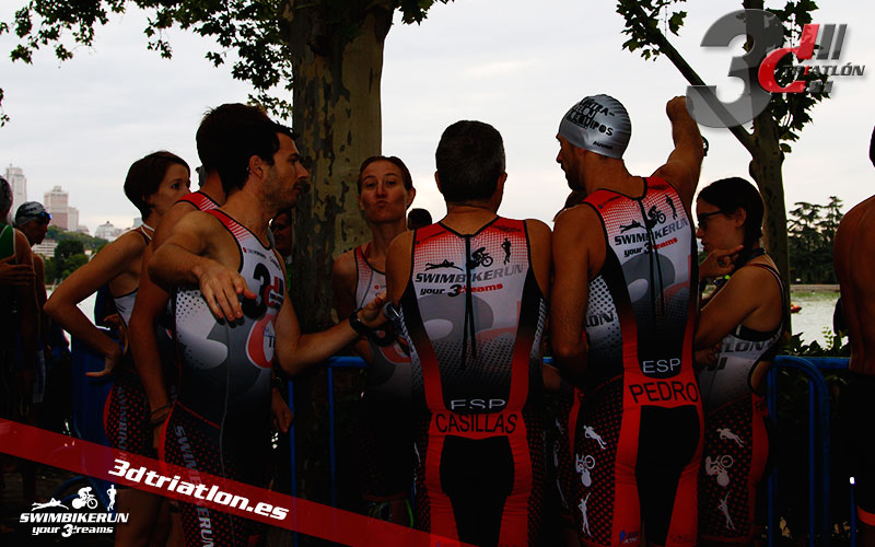 Club 3d triatlon Madrid en el Triatlon Contrarreloj por Equipos 2017