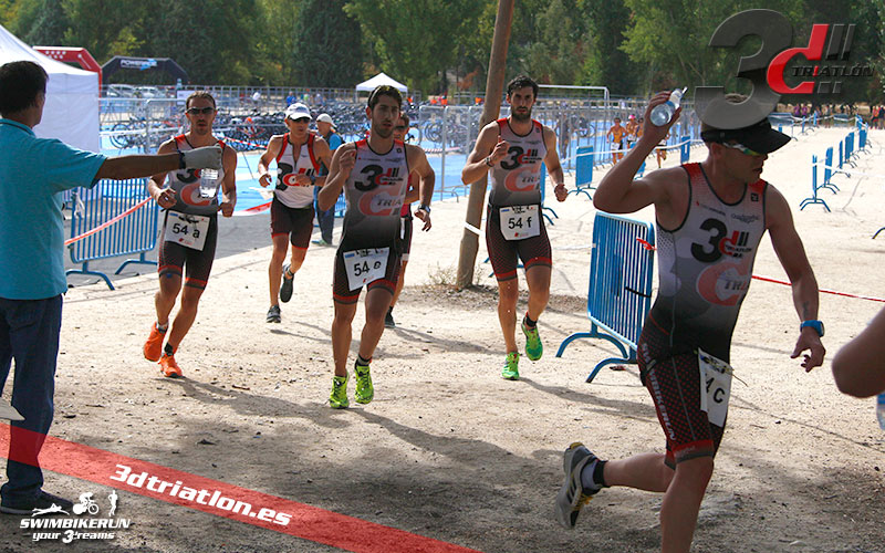 Club 3d triatlon Madrid en el Triatlon Contrarreloj por Equipos 2017