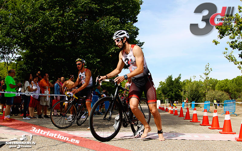 Club 3d triatlon Madrid en el Triatlon Contrarreloj por Equipos 2017