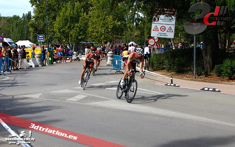 Club 3d triatlon Madrid en el Triatlon Contrarreloj por Equipos 2017