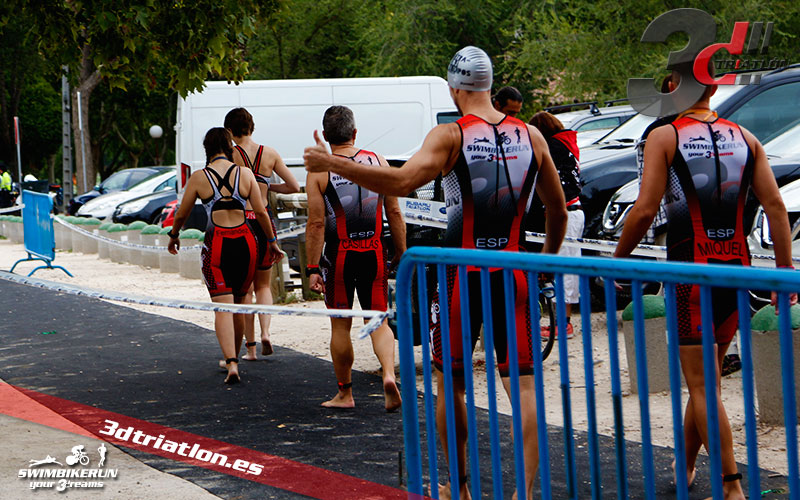 Club 3d triatlon Madrid en el Triatlon Contrarreloj por Equipos 2017