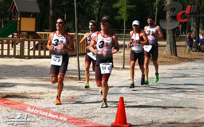 Club 3d triatlon Madrid en el Triatlon Contrarreloj por Equipos 2017