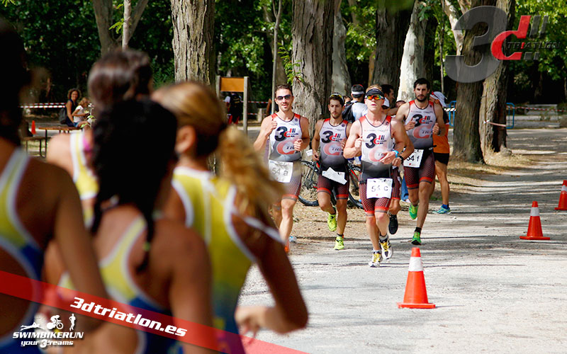 Club 3d triatlon Madrid en el Triatlon Contrarreloj por Equipos 2017