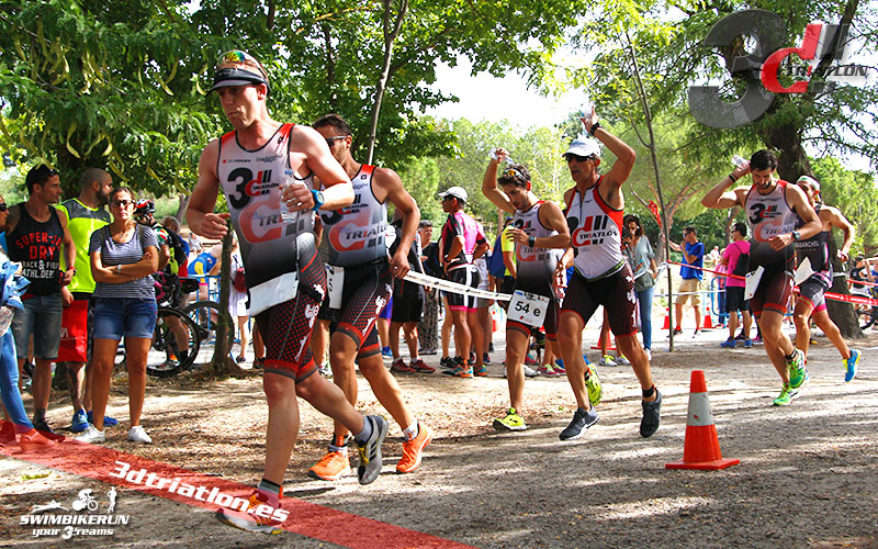 Club 3d triatlon Madrid en el Triatlon Contrarreloj por Equipos 2017