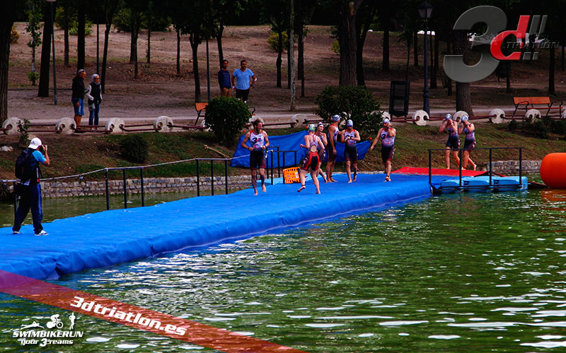 Club 3d triatlon Madrid en el Triatlon Contrarreloj por Equipos 2017