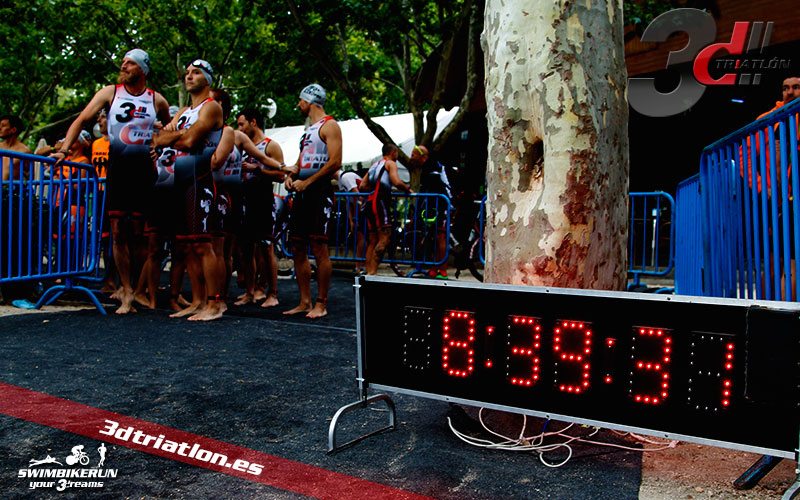 Club 3d triatlon Madrid en el Triatlon Contrarreloj por Equipos 2017