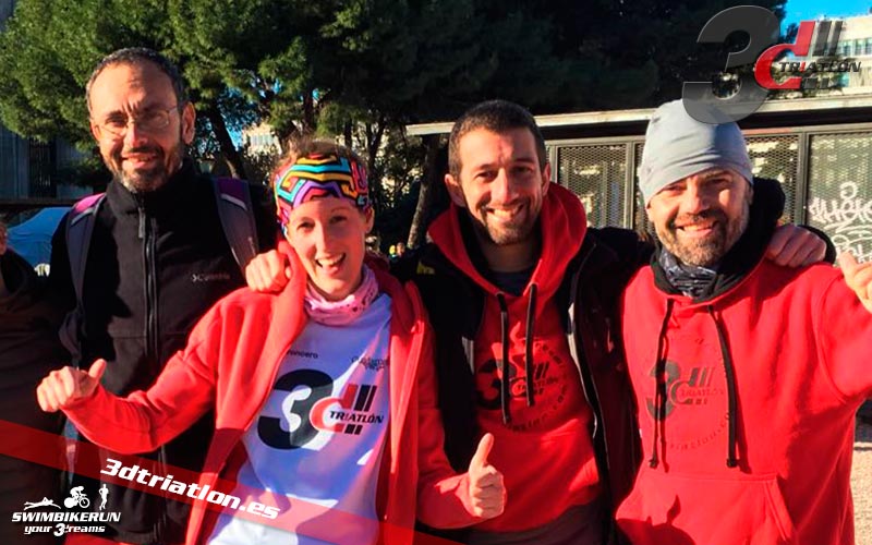 resultados de los atletas del club 3d triatlon madrid en la carrera ponle freno madrid 2017