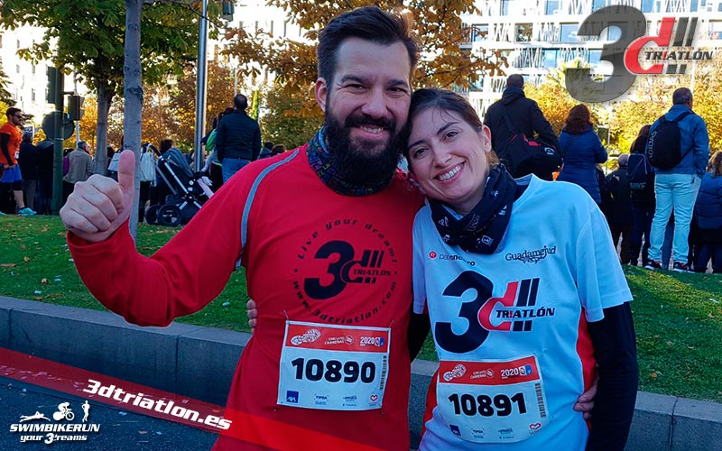 resultados de los atletas del club 3d triatlon madrid en la carrera ponle freno madrid 2017