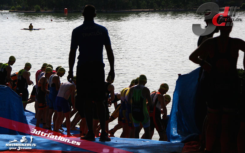 Club 3d triatlon en el triatlon villa de Madrid 2017