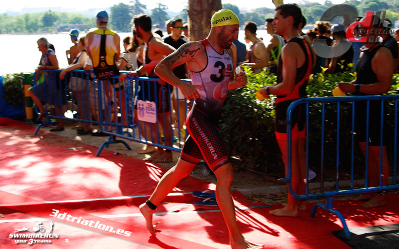 Club 3d triatlon en el triatlon villa de Madrid 2017
