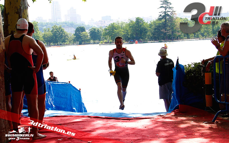 Club 3d triatlon en el triatlon villa de Madrid 2017