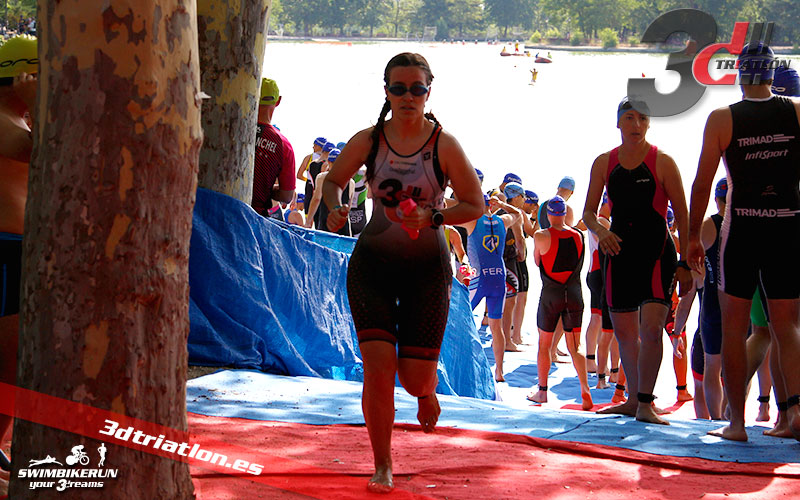 Club 3d triatlon en el triatlon villa de Madrid 2017