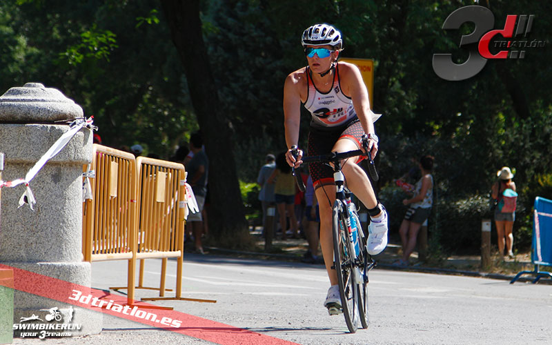 Club 3d triatlon en el triatlon villa de Madrid 2017