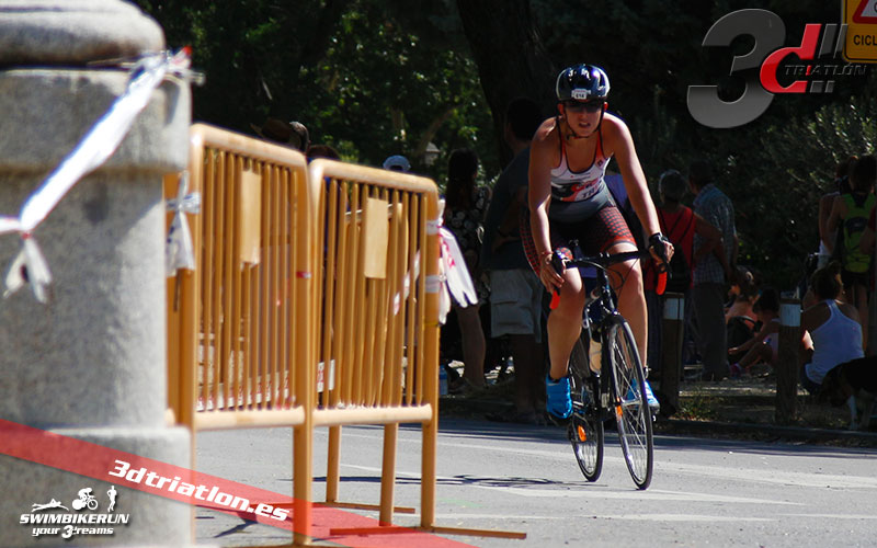 Club 3d triatlon en el triatlon villa de Madrid 2017