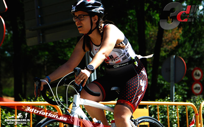 Club 3d triatlon en el triatlon villa de Madrid 2017