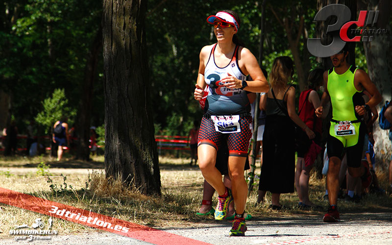 Club 3d triatlon en el triatlon villa de Madrid 2017