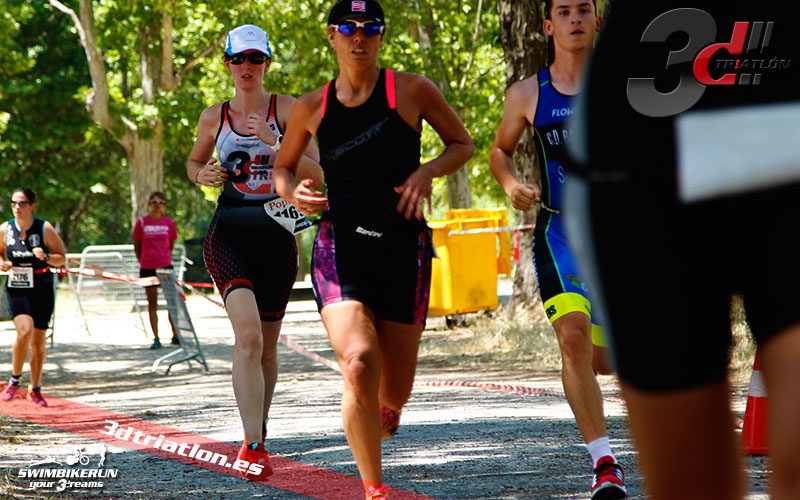 Club 3d triatlon en el triatlon villa de Madrid 2017