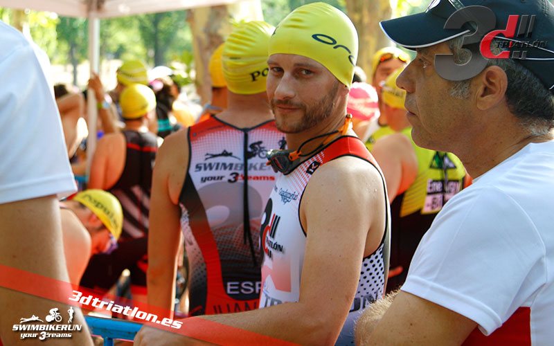Club 3d triatlon en el triatlon villa de Madrid 2017