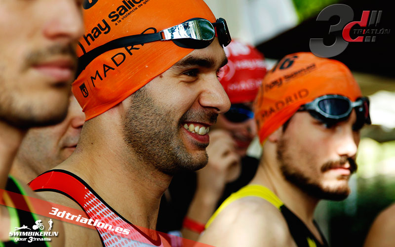fotos del club 3d triatlon madrid en el triatlon de la casa de campo