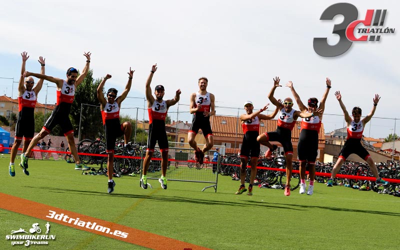 club 3d triatlon madrid en el triatlón de pedrezuela 2018