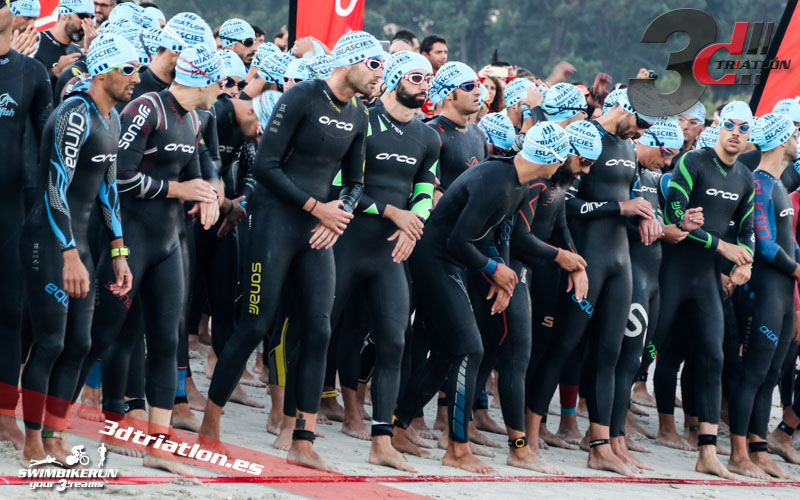 fotos triatlon islas cies 2018 club 3d triatlon madrid