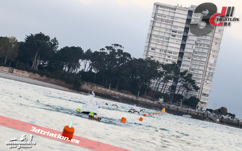 fotos triatlon islas cies 2018 club 3d triatlon madrid