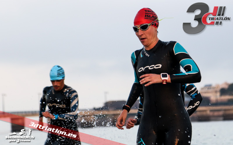 fotos triatlon islas cies 2018 club 3d triatlon madrid