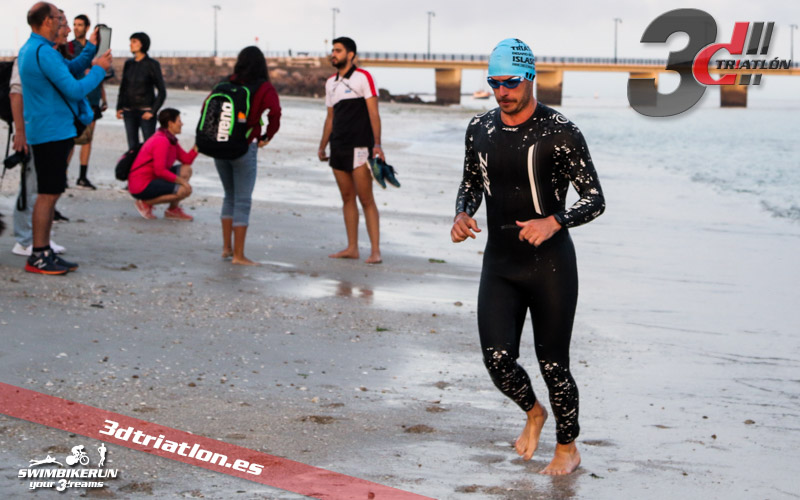 fotos triatlon islas cies 2018 club 3d triatlon madrid