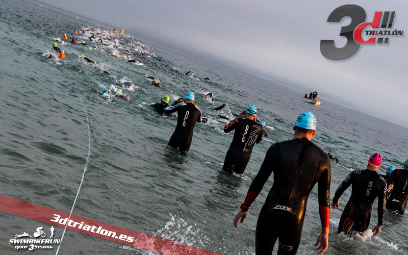 fotos triatlon islas cies 2018 club 3d triatlon madrid