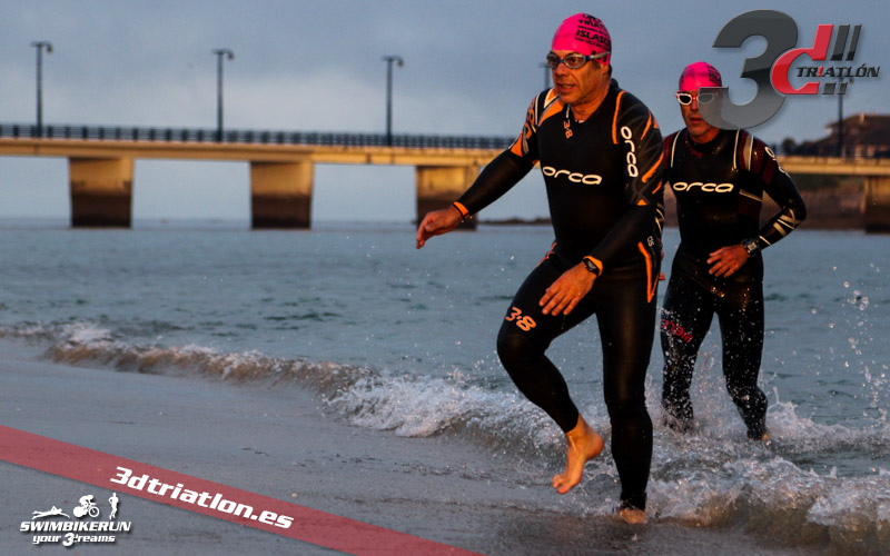 fotos triatlon islas cies 2018 club 3d triatlon madrid