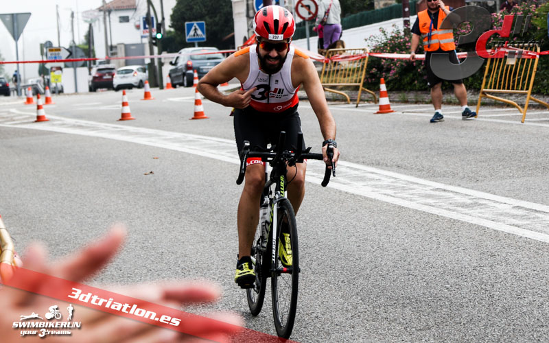 fotos triatlon islas cies 2018 club 3d triatlon madrid