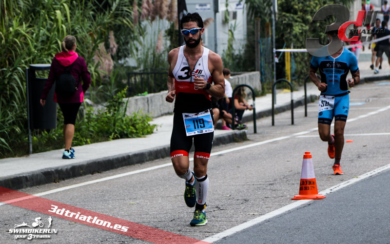 fotos triatlon islas cies 2018 club 3d triatlon madrid