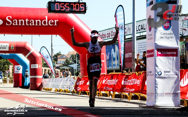 fotos triatlon islas cies 2018 club 3d triatlon madrid