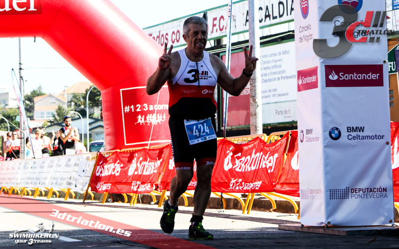 fotos triatlon islas cies 2018 club 3d triatlon madrid