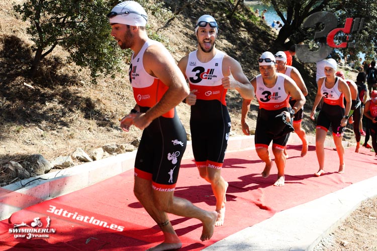 fotos triatlón contrarreloj por equipos 2018 club 3d triatlón madrid