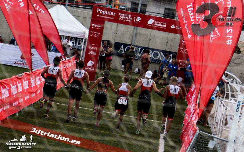 fotos triatlón contrarreloj por equipos 2018 club 3d triatlón madrid