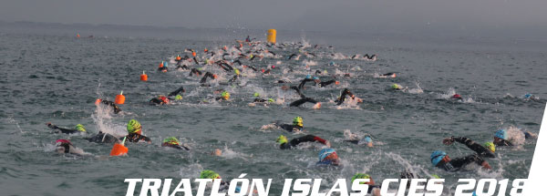 fotos triatlon islas cies 2018 club 3d triatlon madrid