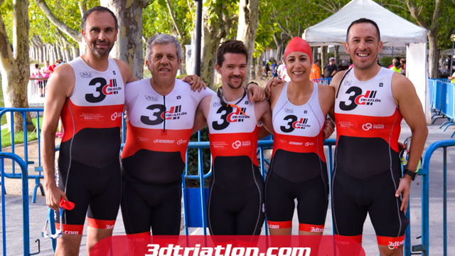 fotos del triatlon contrarreloj por equipos 2019 club de triatlón madrid