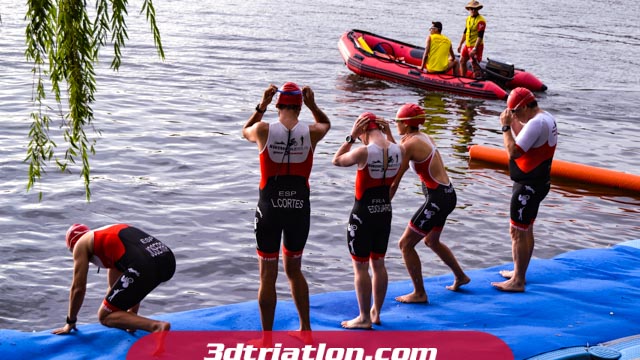 fotos del triatlon contrarreloj por equipos 2019 club de triatlón madrid