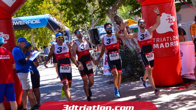 fotos del triatlon contrarreloj por equipos 2019 club de triatlón madrid