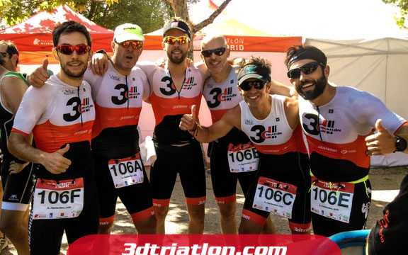 fotos del triatlon contrarreloj por equipos 2019 club de triatlón madrid