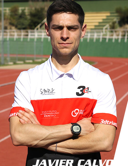 javier calvo moreno entrenador club 3d triatlón madrid